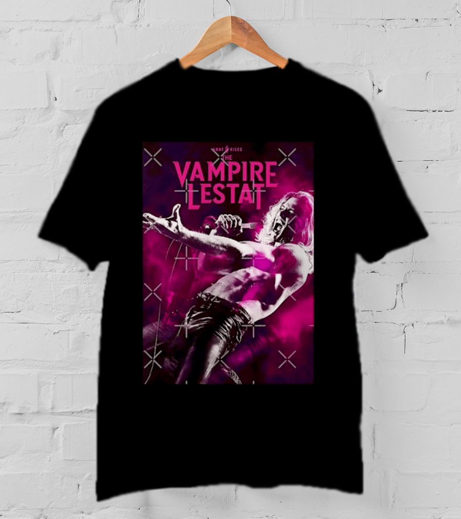 Anne Rice's The Vampire Lestat Gothic Horror Rock Star Aesthetic T-Shirt