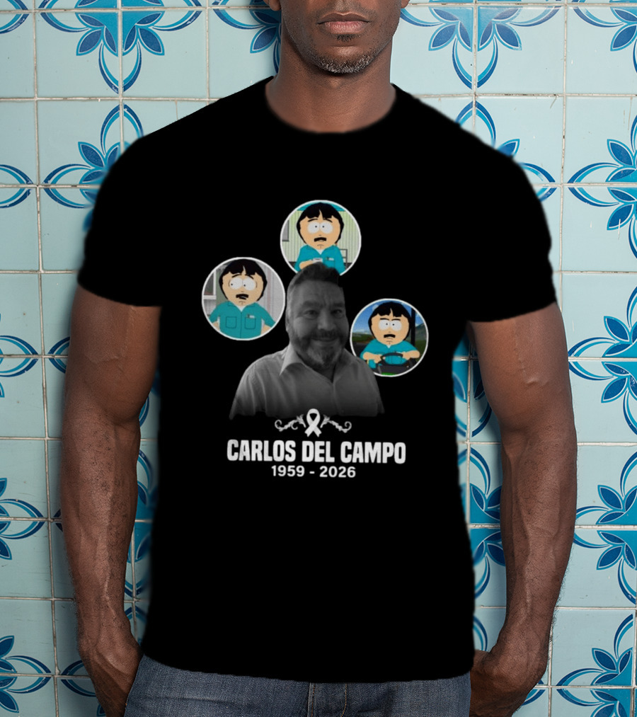 CARLOS DEL CAMPO 1959 2026 South Park Character Collection T-Shirt