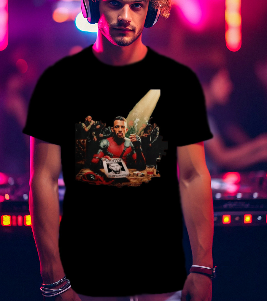 Carlos Prates Deadpool Wanted Islam Makhachev The Nightmare Will Get You T-Shirt