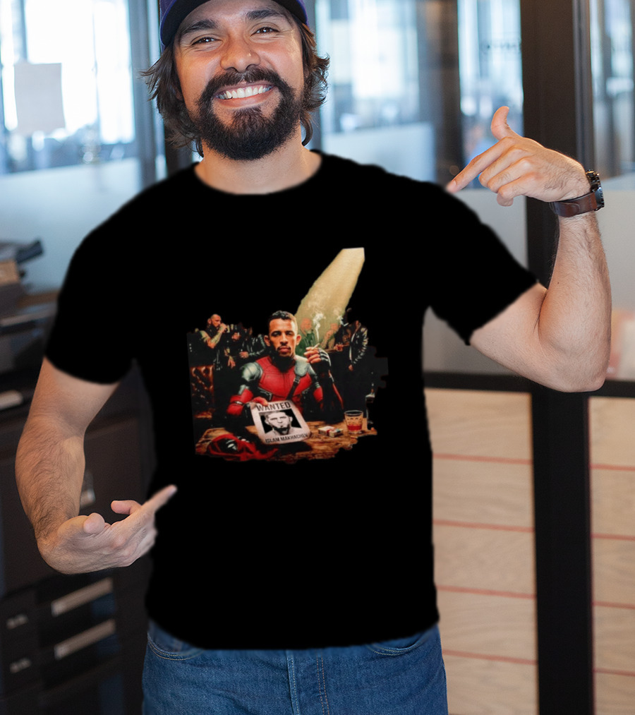 Carlos Prates Deadpool Wanted Islam Makhachev The Nightmare Will Get You T-Shirt