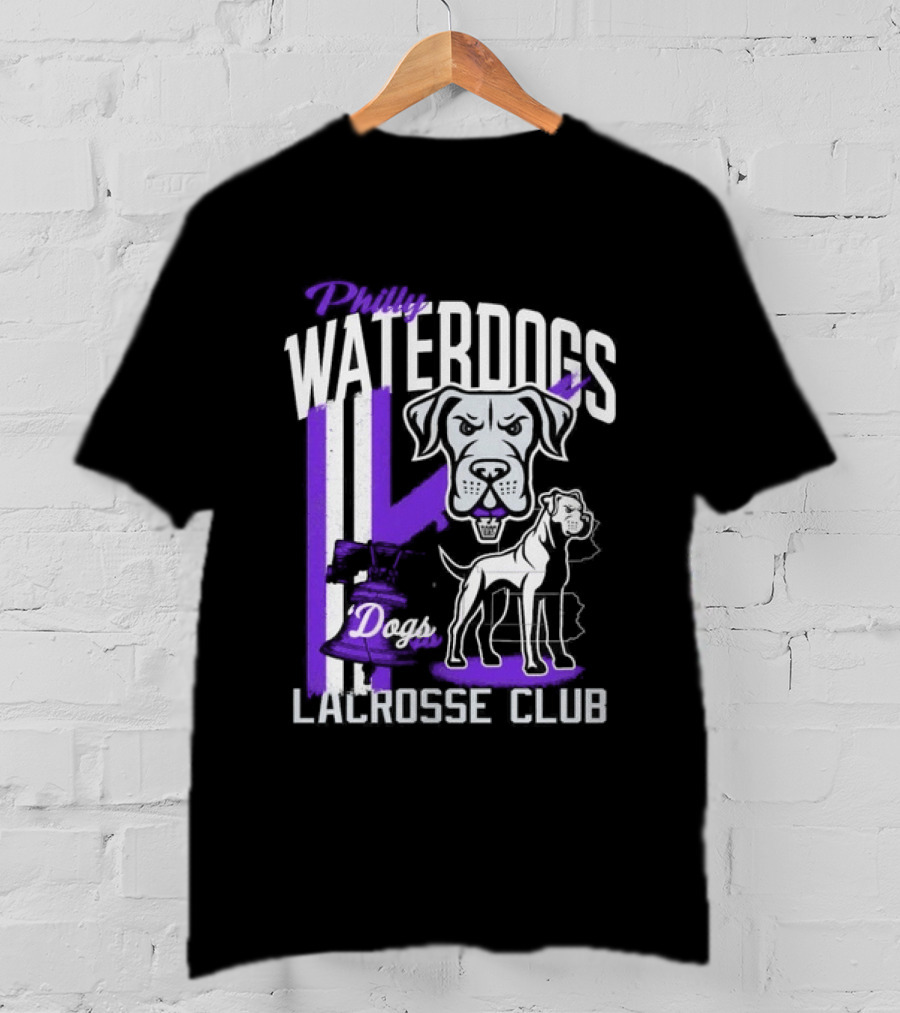 Philly Waterdogs Lacrosse Club Dogs Philadelphia T-Shirt
