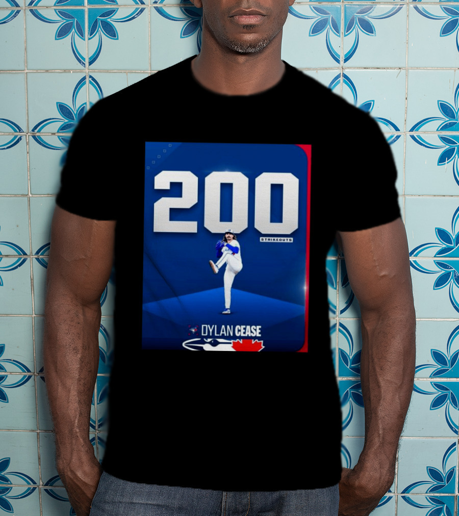 Dylan Cease 200 Strikeouts Baseball Pitcher T-Shirt