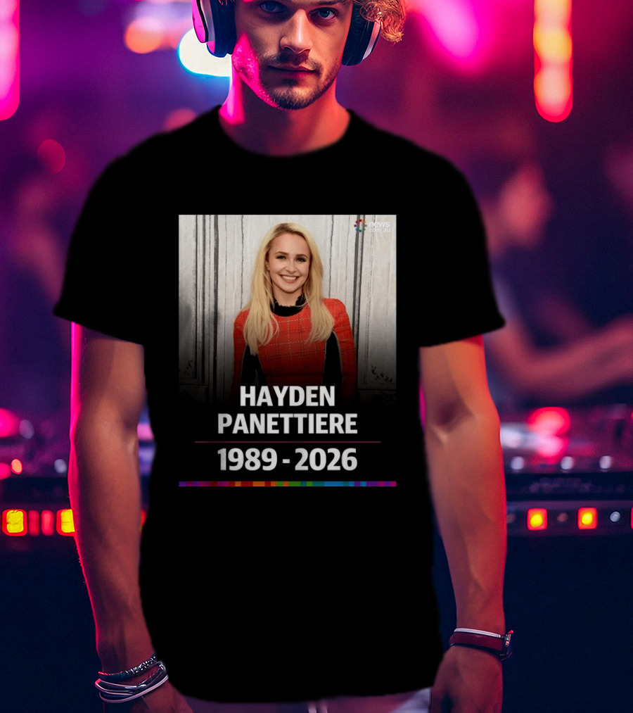 Hayden Panettiere 1989 2026 News T-Shirt