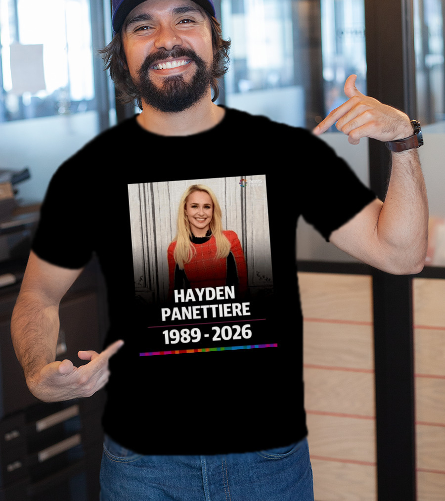 Hayden Panettiere 1989 2026 News T-Shirt