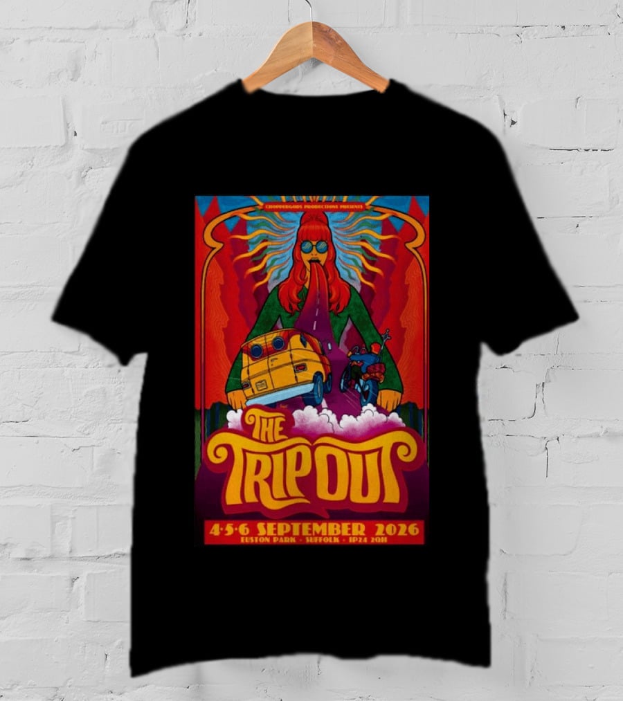 The Trip Out September 4 6 2026 Elveden Estate Suffolk T-Shirt