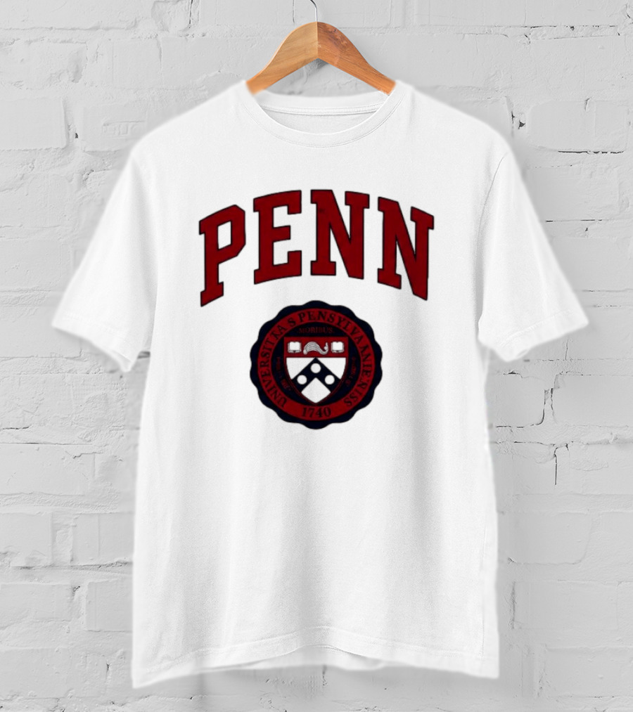 Luigi Mangione Penn Universitas Pennsylvaniensis 1740 T-Shirt