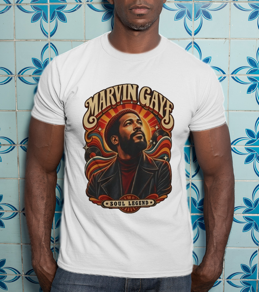 Marvin Gaye Soul Legend Motown T-Shirt