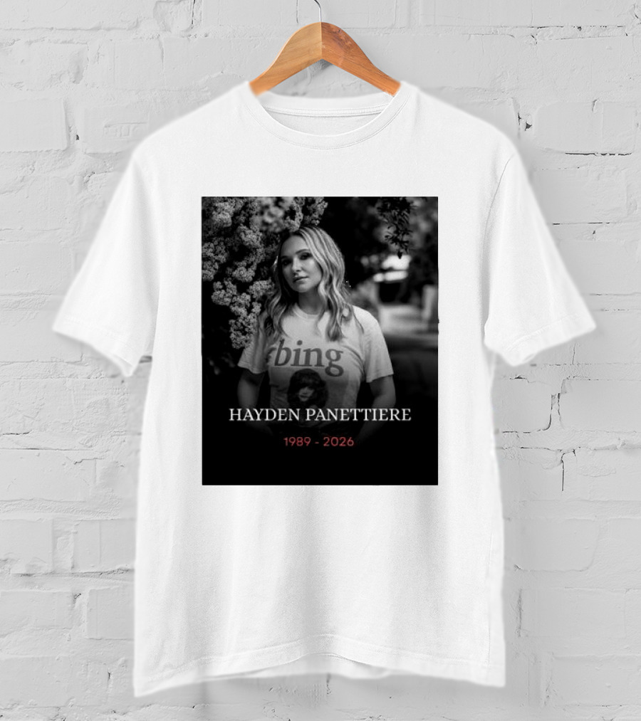 Hayden Panettiere 1989 2026 Bing T-Shirt