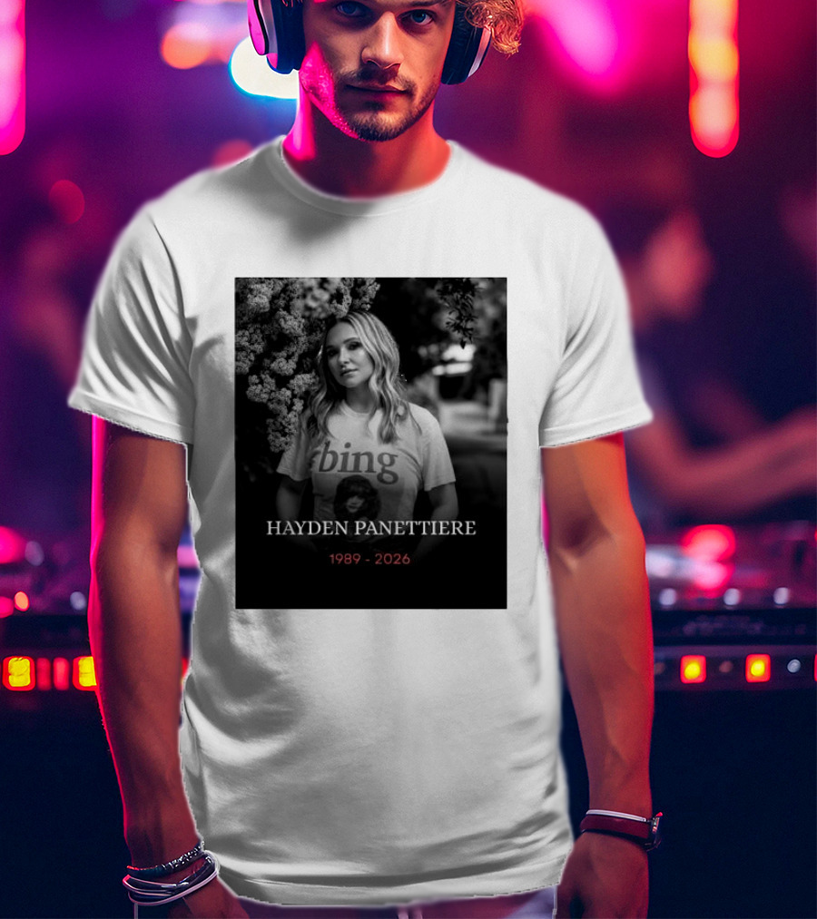 Hayden Panettiere 1989 2026 Bing T-Shirt