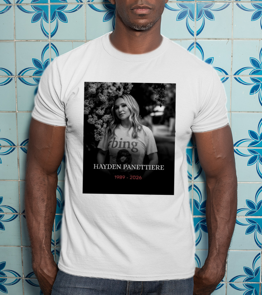 Hayden Panettiere 1989 2026 Bing T-Shirt