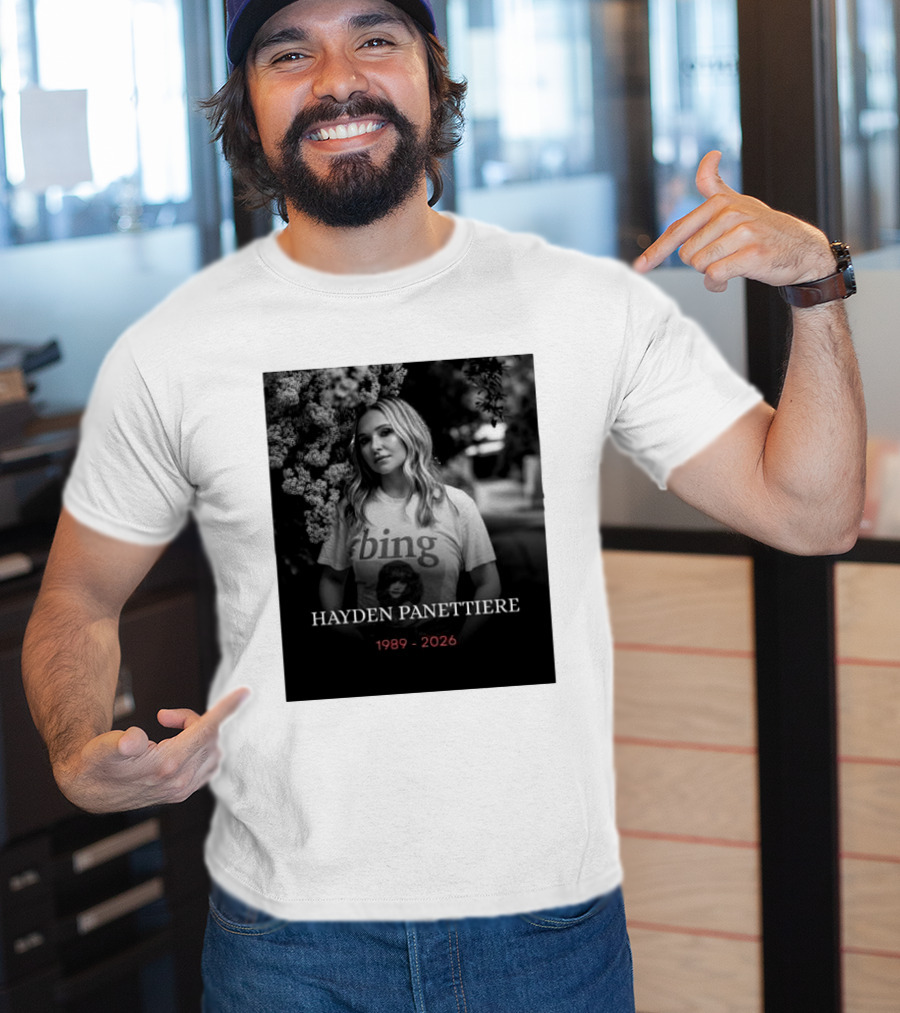 Hayden Panettiere 1989 2026 Bing T-Shirt