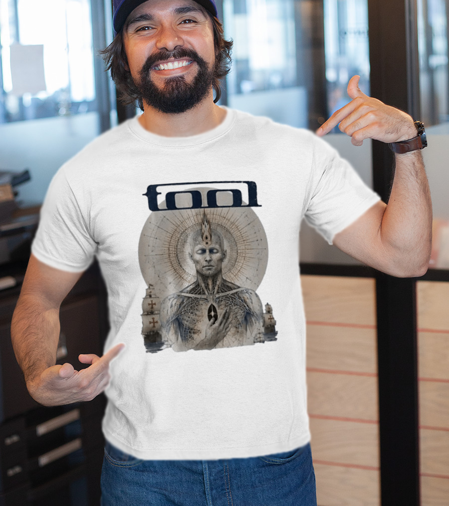 Tool Columbus Day America Discovered 1492 Visionary Artistry T-Shirt