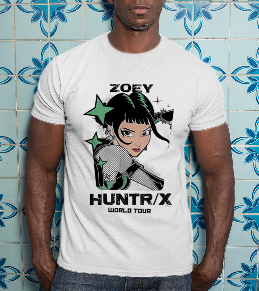 Zoey Huntr X World Tour Concert Music Artist Stars T-Shirt