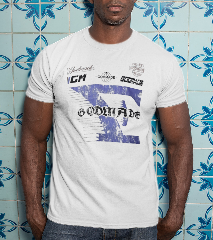 Godmade GM Worldwide Riches Premium Streetwear Distressed T-Shirt