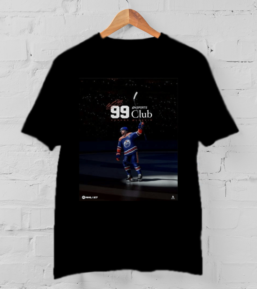 Connor McDavid 99 Club EA SPORTS NHL 27 T-Shirt