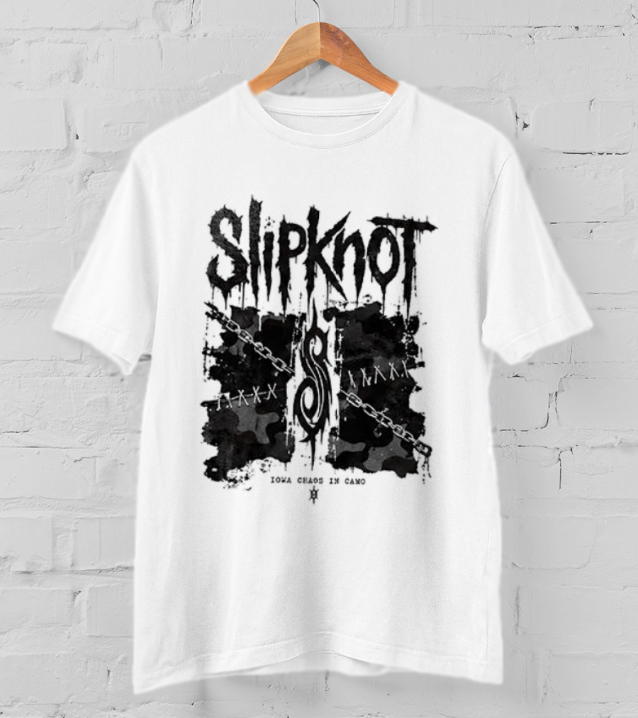 Slipknot Chaos Stitched Into Every Scar Official Merchandise T-Shirt