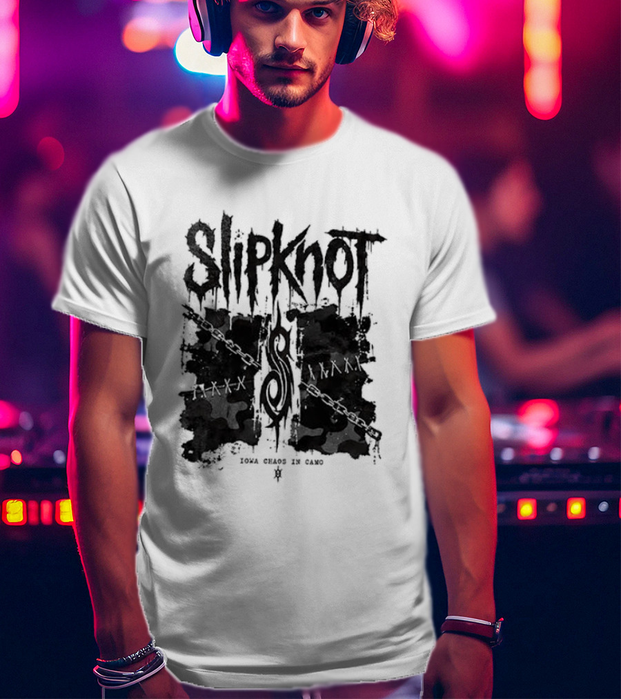 Slipknot Chaos Stitched Into Every Scar Official Merchandise T-Shirt
