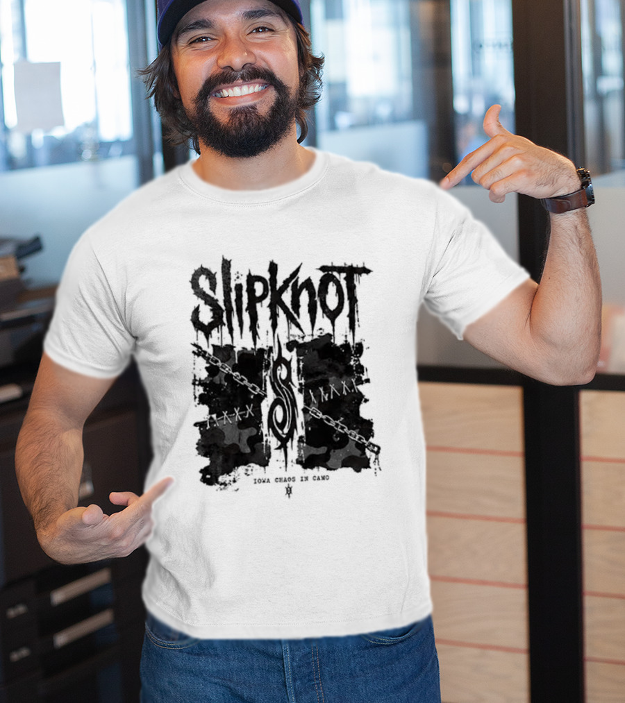 Slipknot Chaos Stitched Into Every Scar Official Merchandise T-Shirt