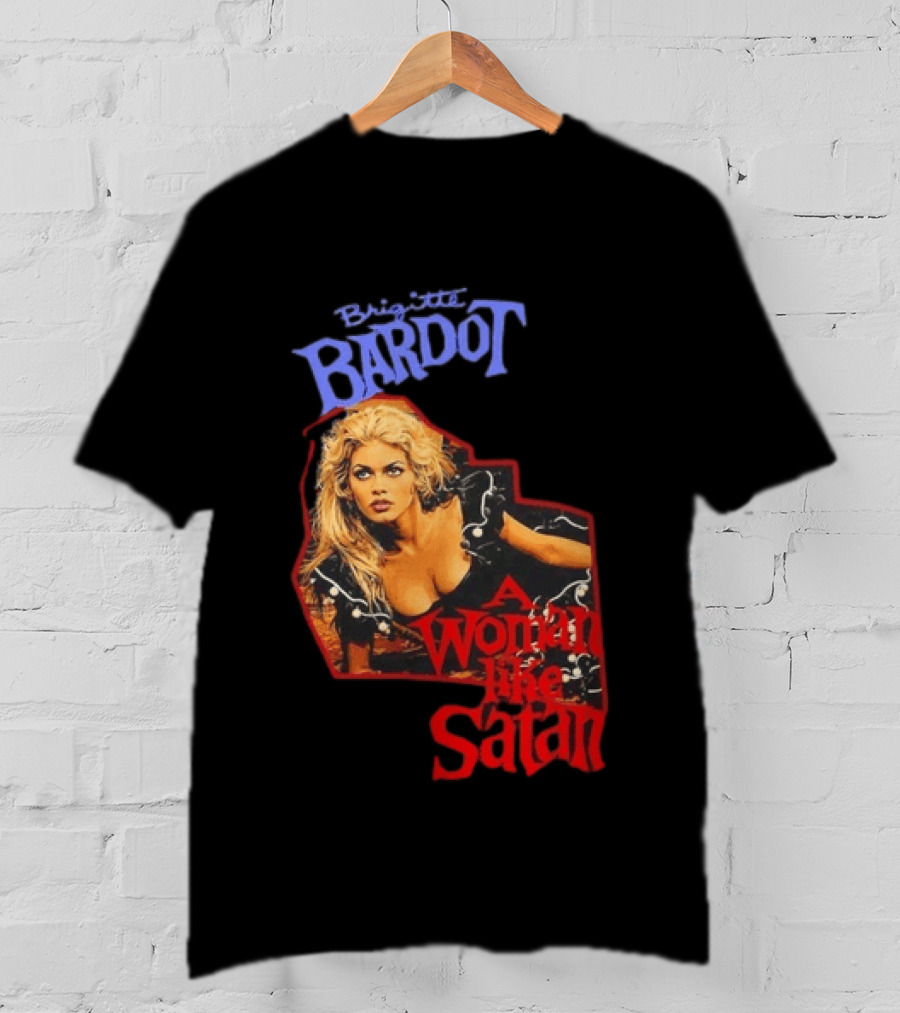 Brigitte Bardot A Woman Like Satan T-Shirt