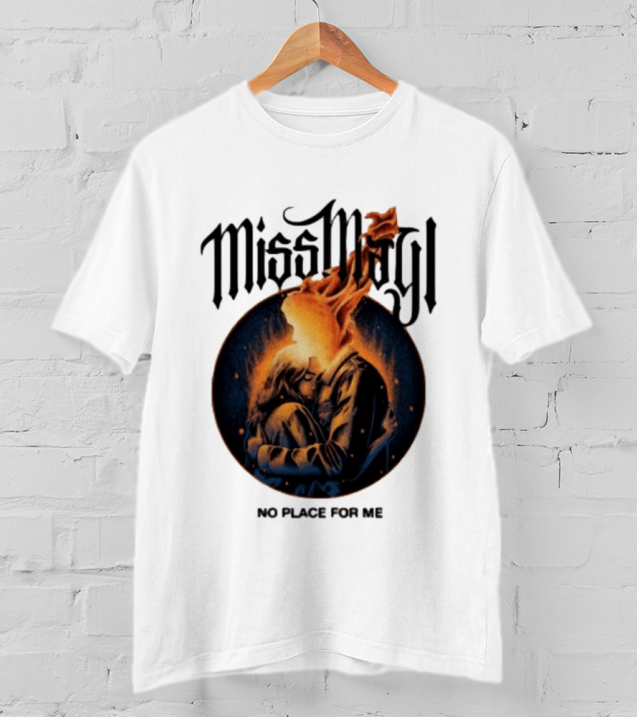 Miss May I No Place For Me Solid State Records Store White Black Ringer T-Shirt