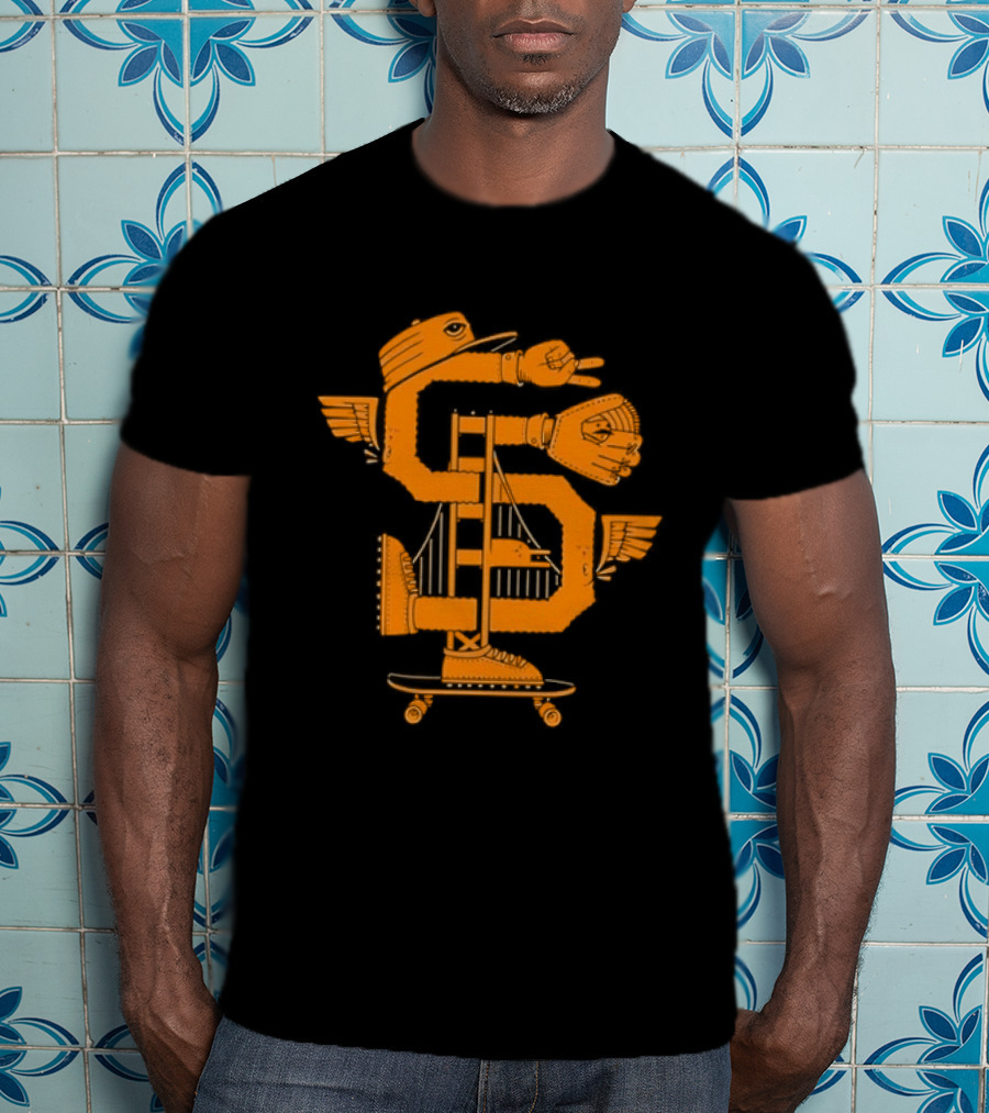 San Diego Padres MLB Baseball California Lettering T-Shirt