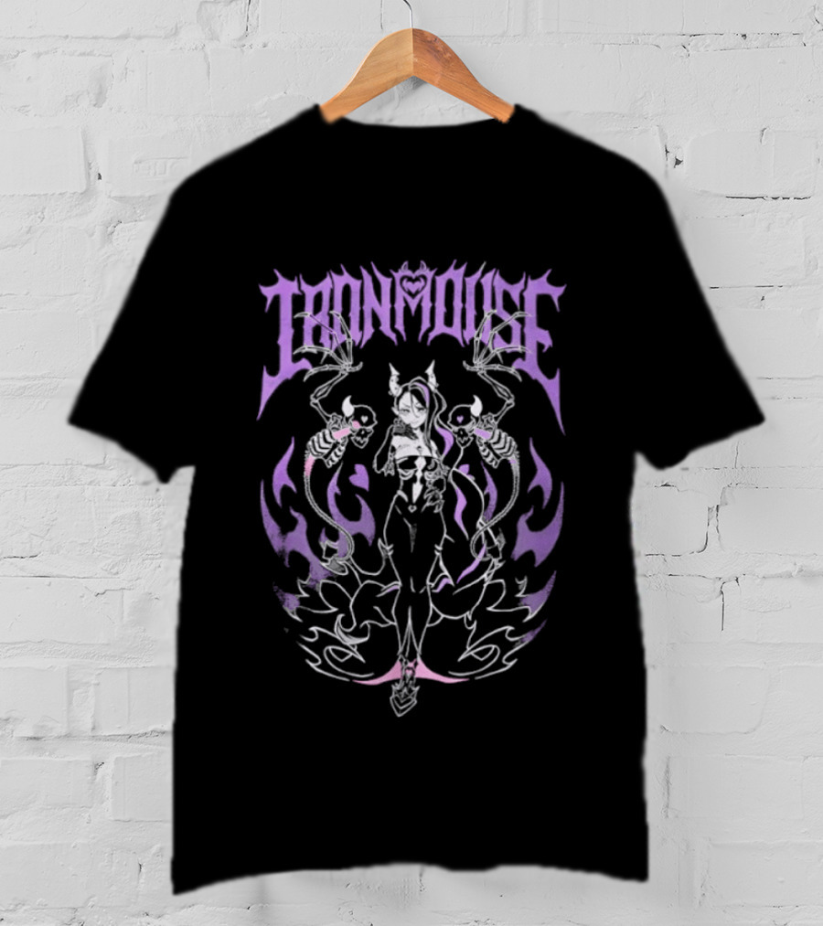 Ironmouse Demon Queen Gothic VTuber Aesthetic T-Shirt