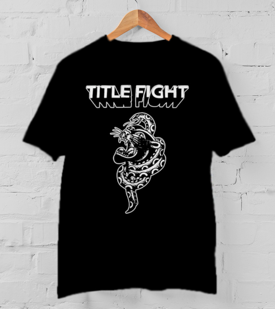 Title Fight Panther Snake Band T-Shirt