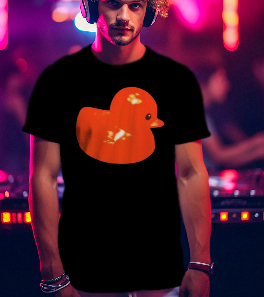 Malcolm Todd Store Bright Orange Duck T-Shirt
