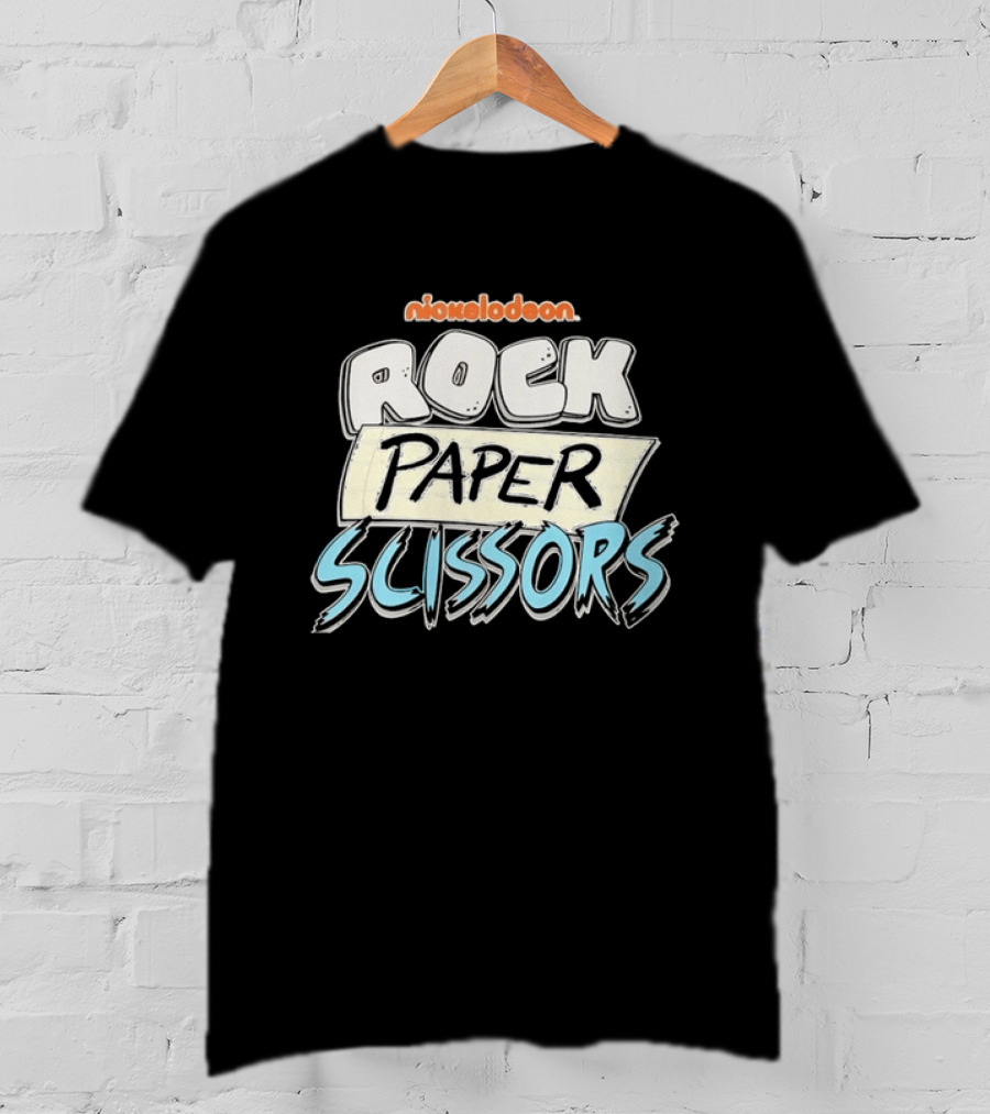 Nickelodeon Rock Paper Scissors Series Animation T-Shirt
