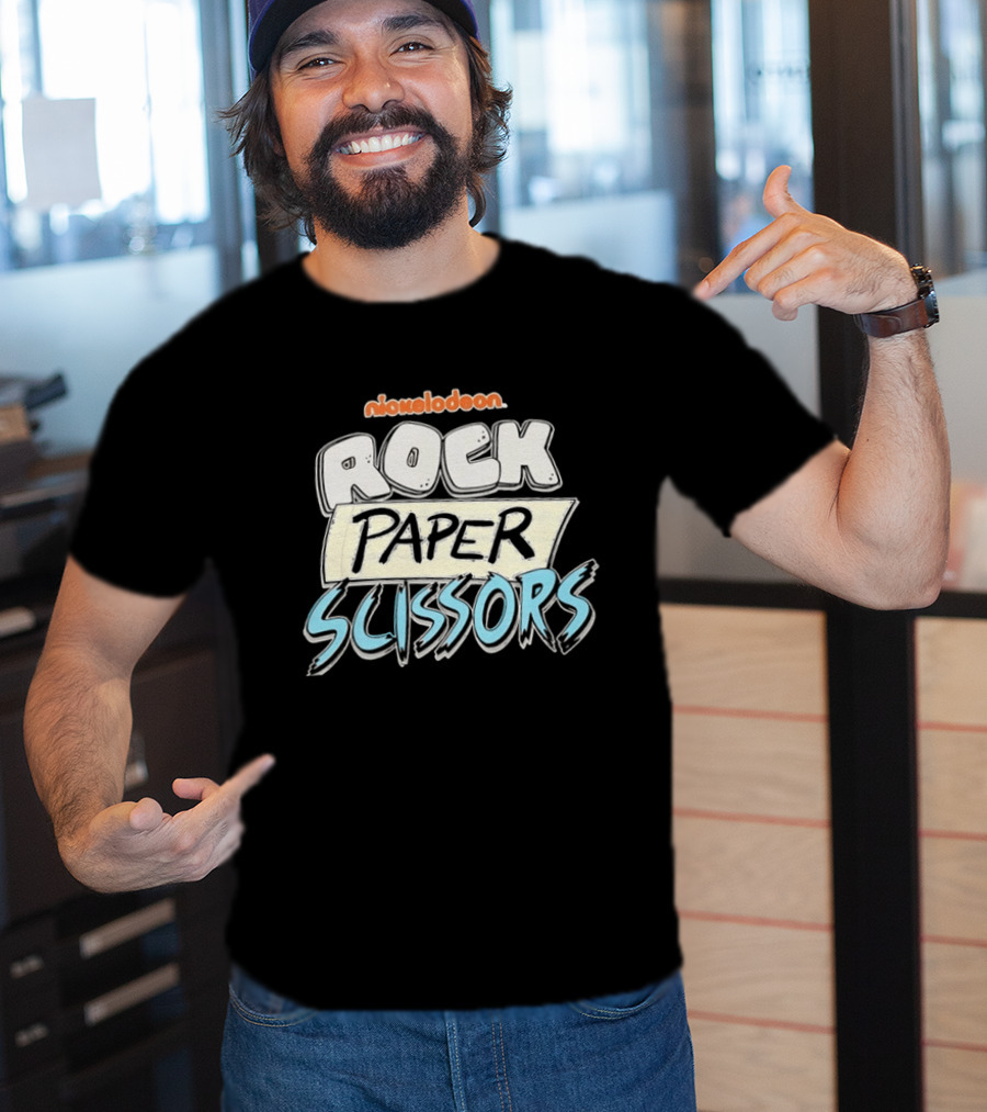 Nickelodeon Rock Paper Scissors Series Animation T-Shirt