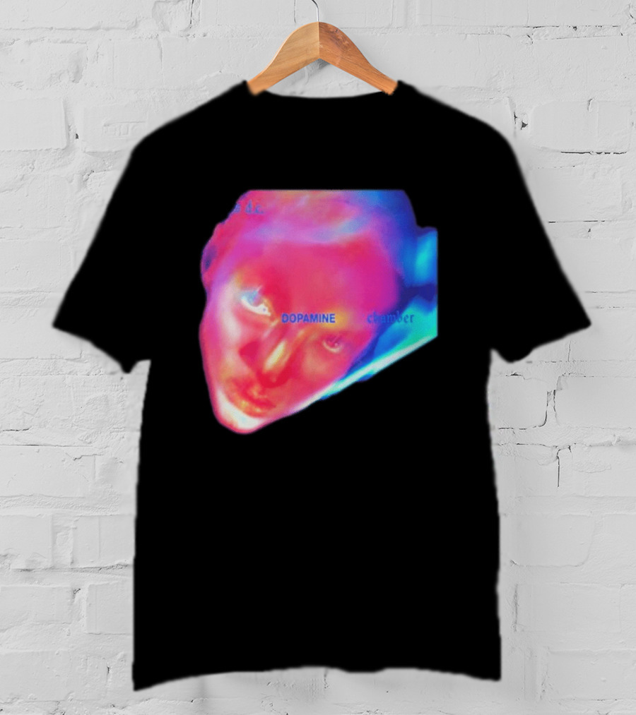 Fontaines D.C. Dopamine Chamber Album Cover Art Face T-Shirt