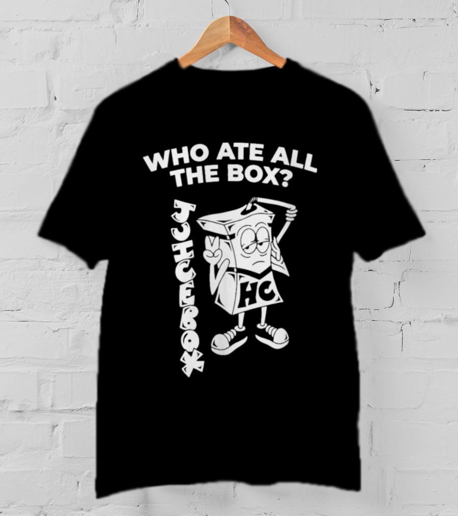 Who Ate All The Box Hockey Character HC Blocky T-Shirt