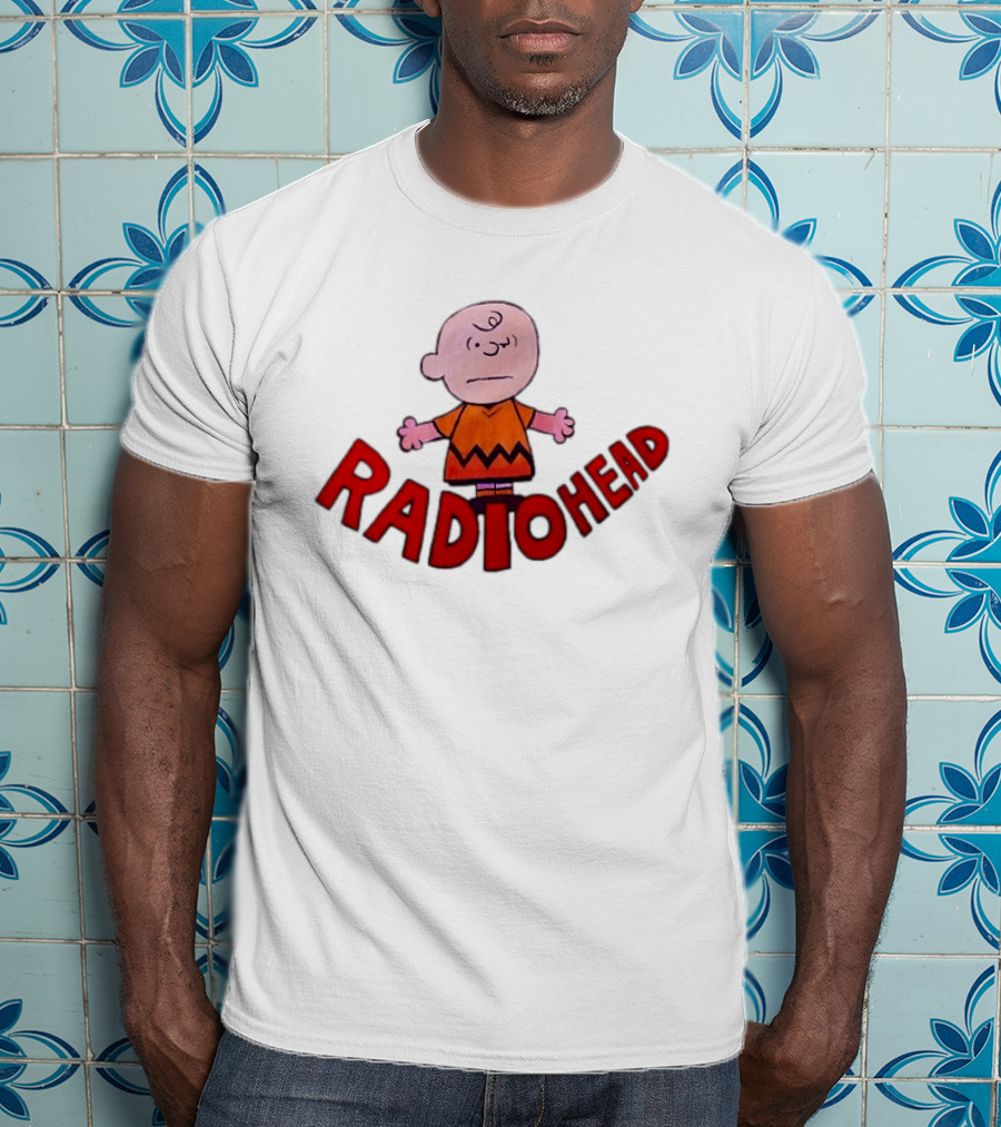 Charlie Brown Radiohead Peanuts Alternative Rock Mashup T-Shirt