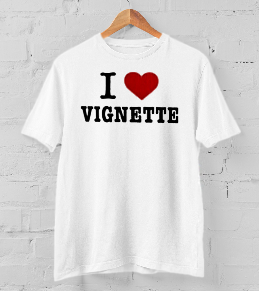 I Heart Vignette Love T-Shirt