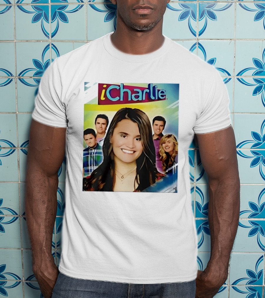 ICharlie Pop Culture Cast Television Show Iconic Faces T-Shirt