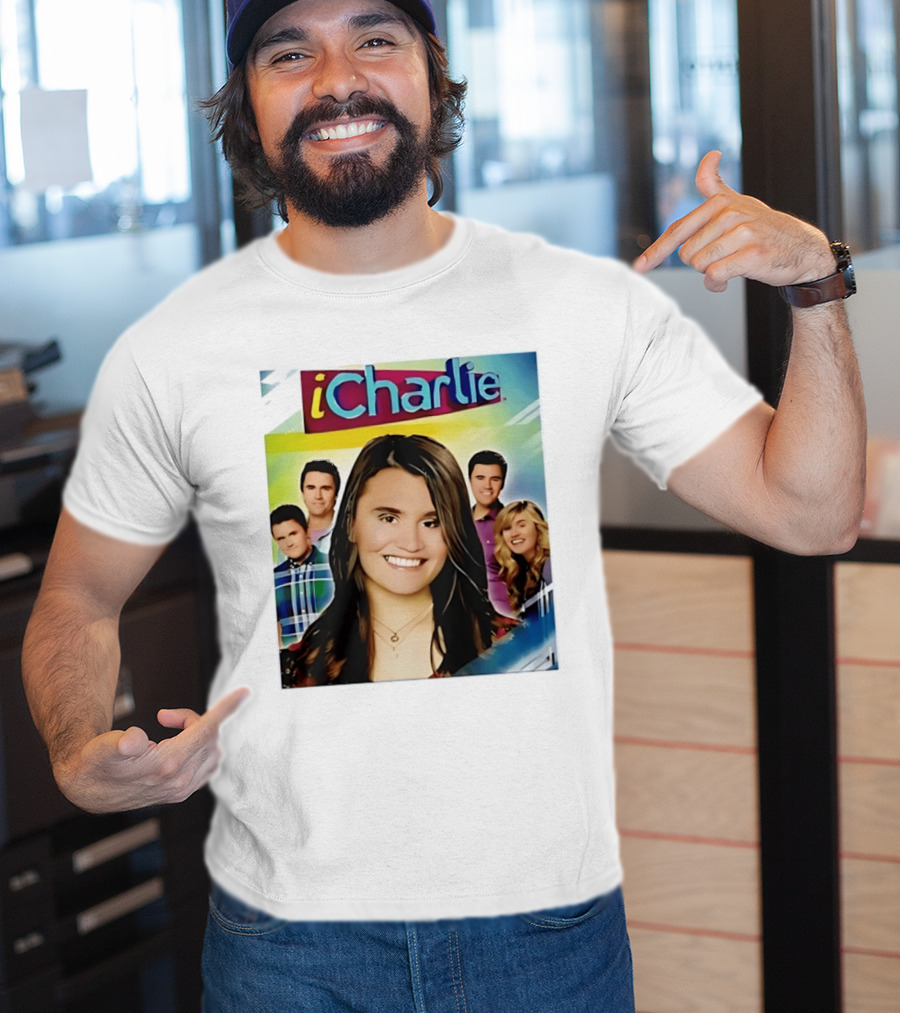 ICharlie Pop Culture Cast Television Show Iconic Faces T-Shirt