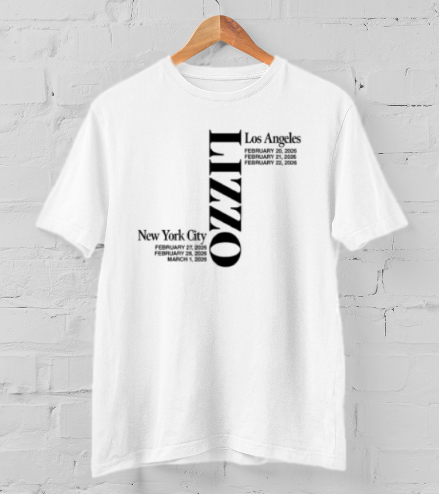 Lizzo Live Double Feature New York City Blue Note T-Shirt