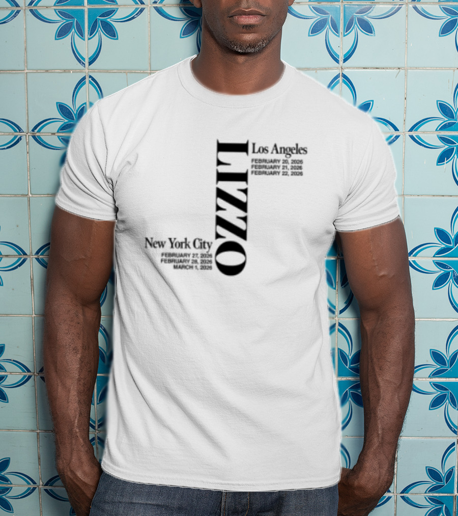 Lizzo Live Double Feature New York City Blue Note T-Shirt