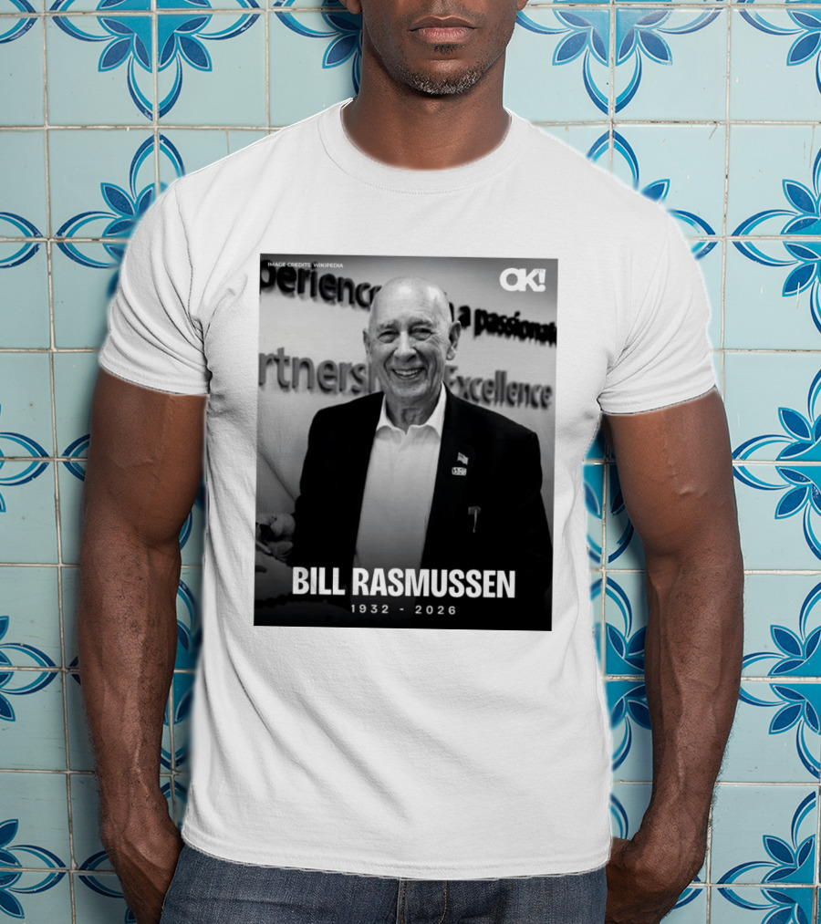 Rip Bill Rasmussen 1932 2026 Partnership Excellence Image Credits Wikipedia T-Shirt