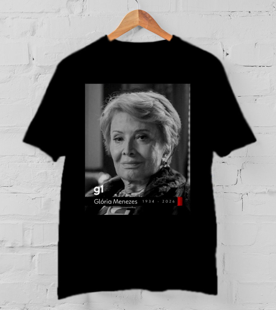 Glória Menezes 1934 2026 G1 T-Shirt