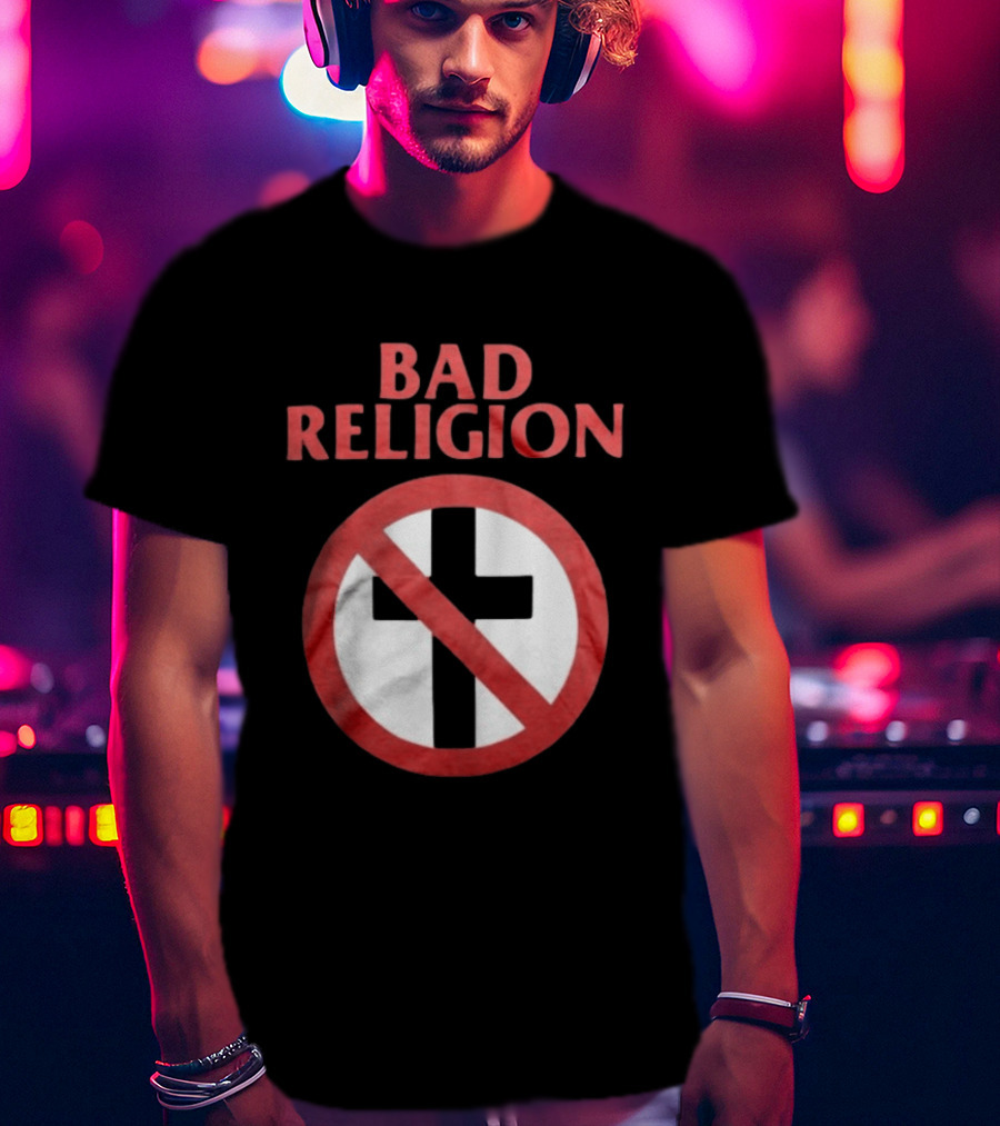 Bad Religion Crossbuster Black T-Shirt