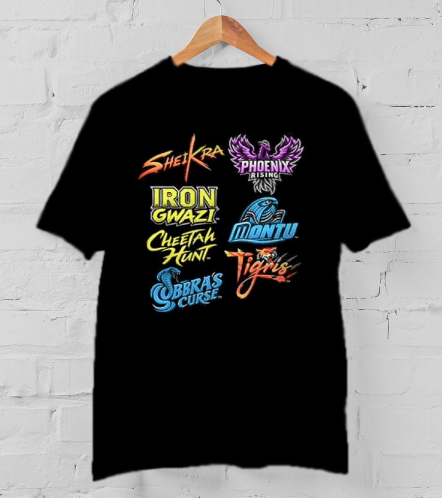 National Roller Day Busch Gardens Tampa SheiKra Iron Gwazi Montu Kumba Cheetah Hunt Tigris Cobra's Curse T-Shirt