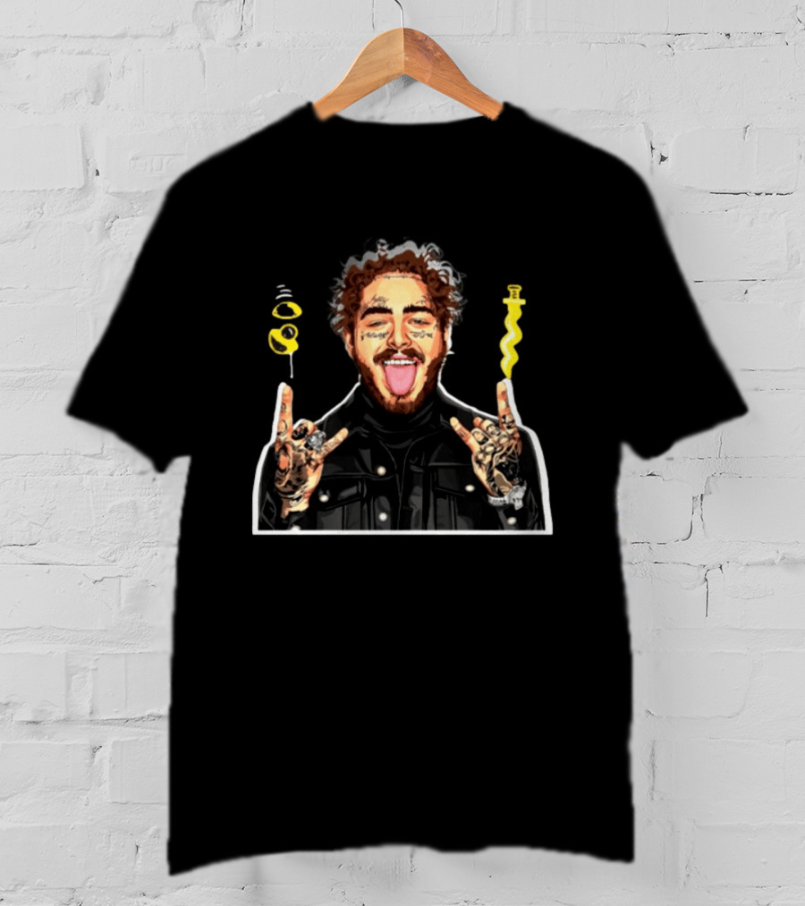 Nomad Clothing Store Sunflower Acid Wash Oversized Iconic Musician Fan T-Shirt