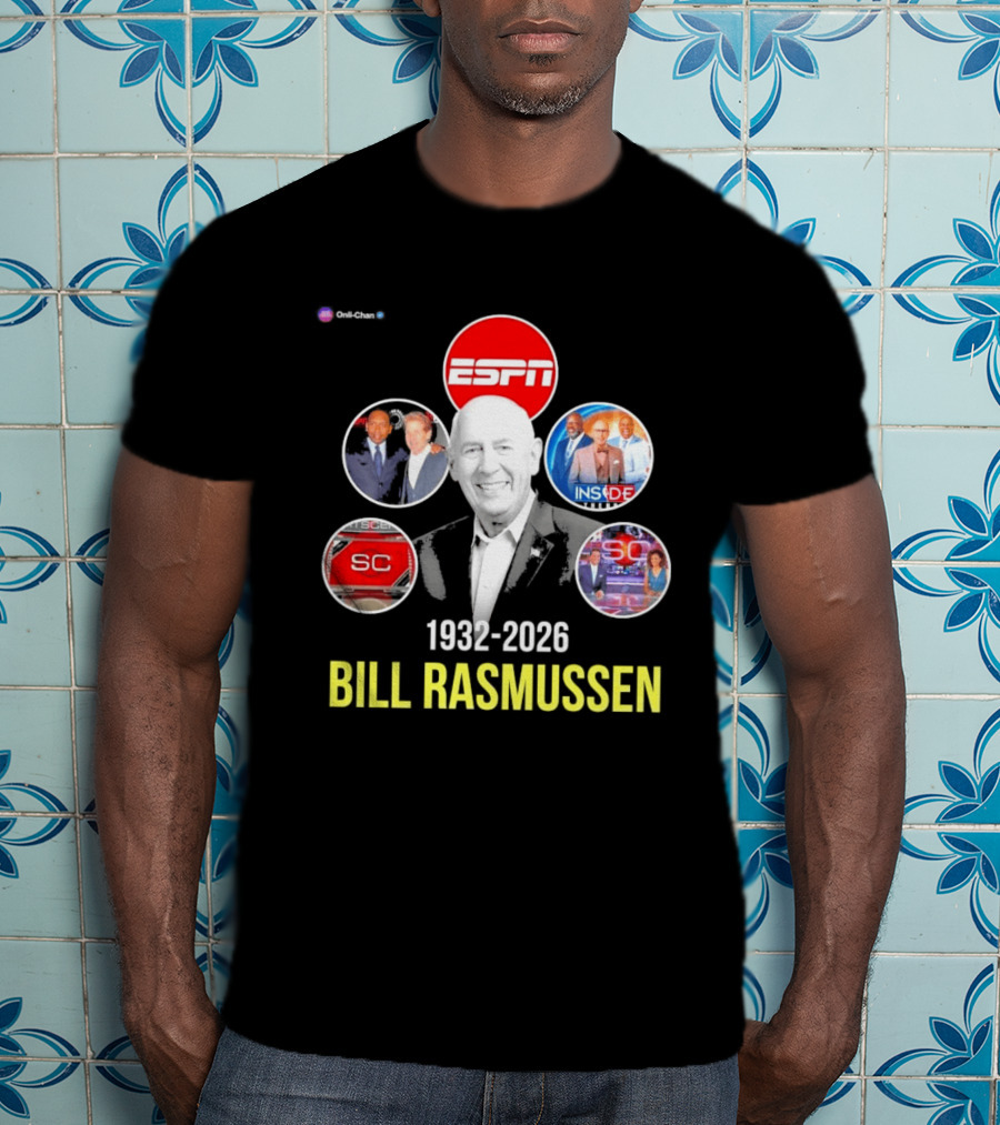 ESPN Bill Rasmussen 1932 2026 SC Inside Sports T-Shirt