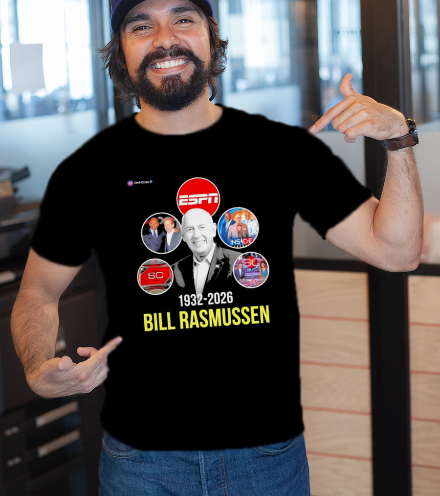 ESPN Bill Rasmussen 1932 2026 SC Inside Sports T-Shirt