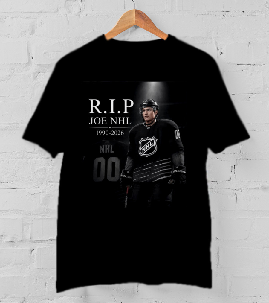 RIP Joe NHL 1990 2026 Hockey T-Shirt