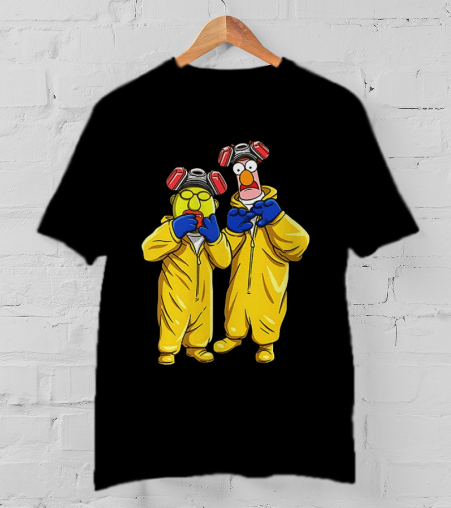 Dr Bunsen Honeydew Beaker Breaking Bad The Muppets Yellow Hazmat Suit T-Shirt