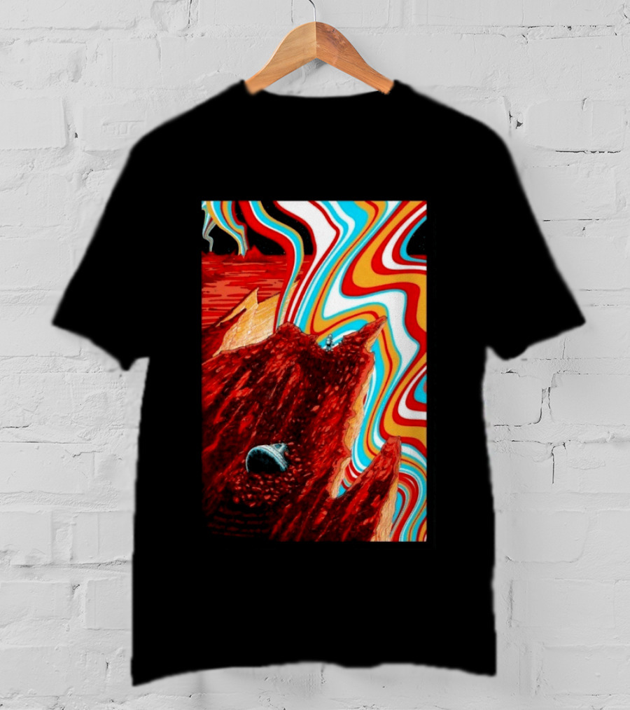 Gov't Mule Salt Lake City 2026 Psychedelic Mountain Landscape T-Shirt