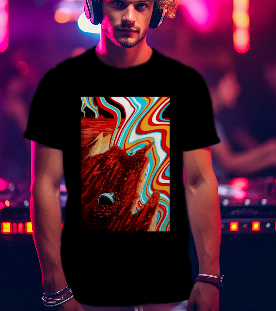 Gov't Mule Salt Lake City 2026 Psychedelic Mountain Landscape T-Shirt