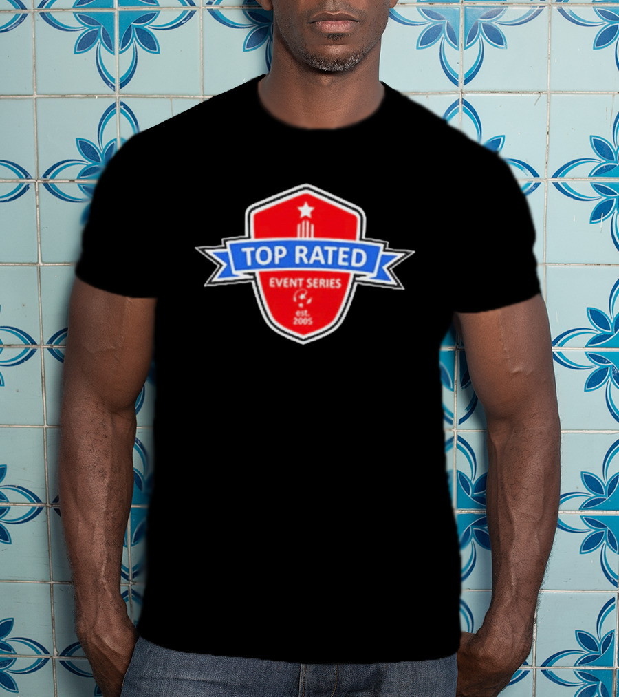 Top Rated Event Series Est. 2005 Star Shield T-Shirt